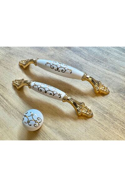 Karan Porselen Porselen Mobilya Çekmece Vestiyer Mutfak Dolap Kulbu