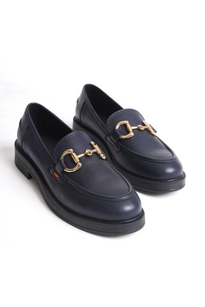 ERNİLA PANTOFI PANTOFI LOAFER CU CATARAMĂ PIELE VERITĂ