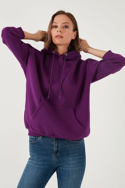 Lela Βαμβακερός γιακάς με κουκούλα - Χειμερινός ιδρώτας 5863854