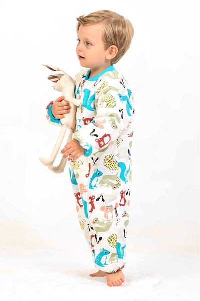 Melfa 1-5 Years Unisex 2.5 Tog Thick Patterned Sleeping Bag
