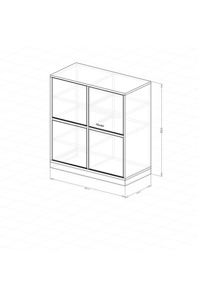 KONAK EV EŞYALARI Borja Ayakkabılık,MDF,Çok Amaçlı Dolap,Portmanto,Kolay Kurulum