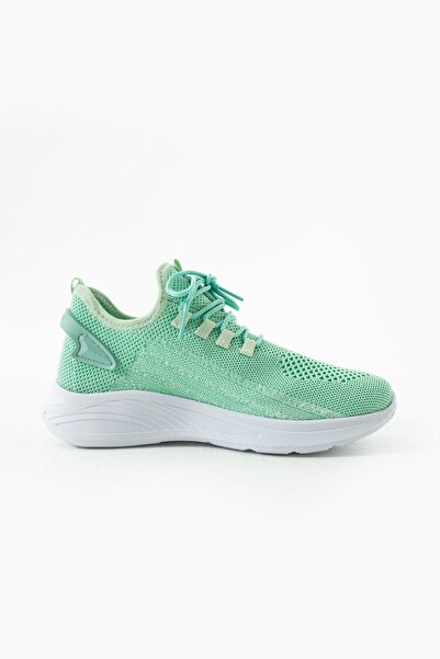 eformoda by emre yılmaz Unisex Mint Green White Knitwear Sneaker - Washable, Comfortable Breathable Odorless Sports Shoes 015