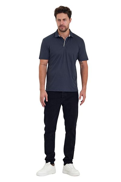 Adams Ανδρικό μπλουζάκι Polo Neck Functional Polyester - Κοντό μανίκι