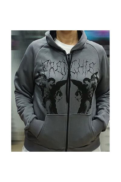 Köstebek Frenchie Hooded Cardigan