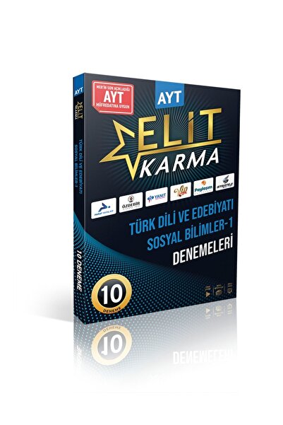 paraf yayınları Ayt Türk D.edeb.sos1 10 Den. Elit Karma 1.dönem