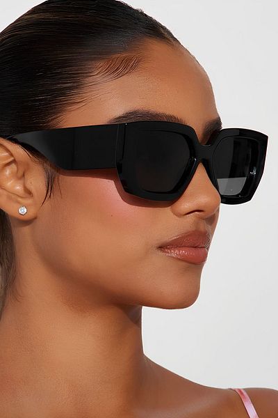 Della Pianto Black Unisex Sunglasses