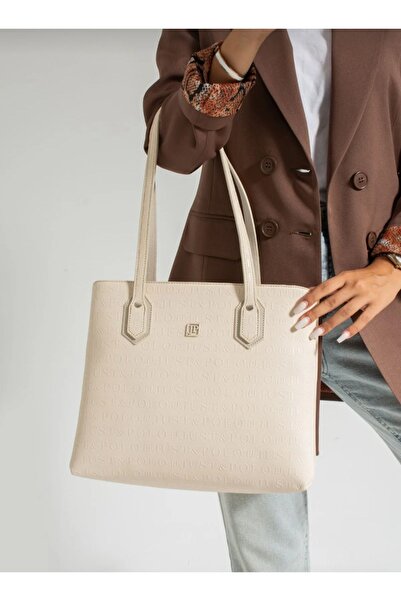 Just Polo Women's Cream Hand Shoulder Bag