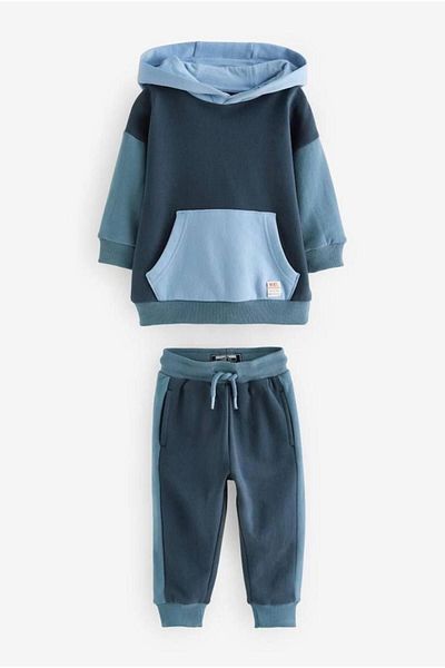childbaby Boy's Hooded Suit Set