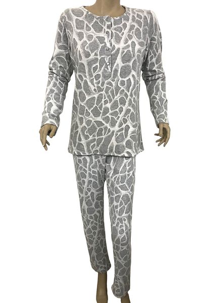 Tuba 9275- Women's Placket Pajama Set