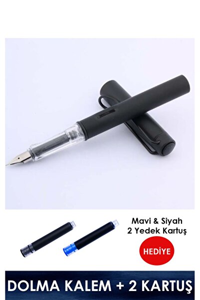 Vox Art Dolma Kalem -f- Uç - Mat Gövde (PİSTONLU) Siyah