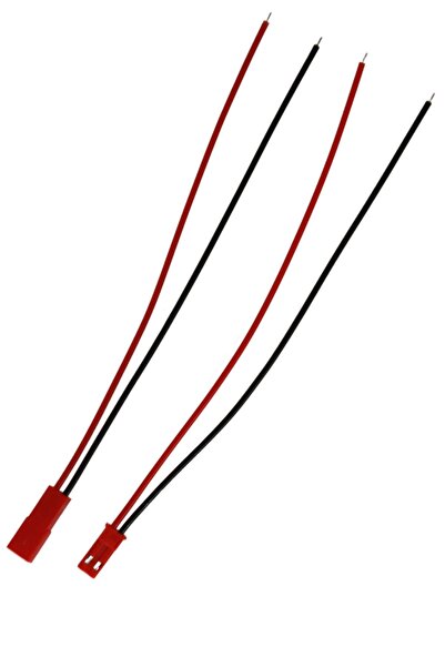 Hazar Led 2 Pin JST Kablo Konnektör 2 li Soketli Dişi-Erkek Takım (5 Adet)