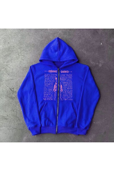 MAYDAY CULTURE Donni Darko Unisex Blue Jacket - Regular Fit, Straight Cut