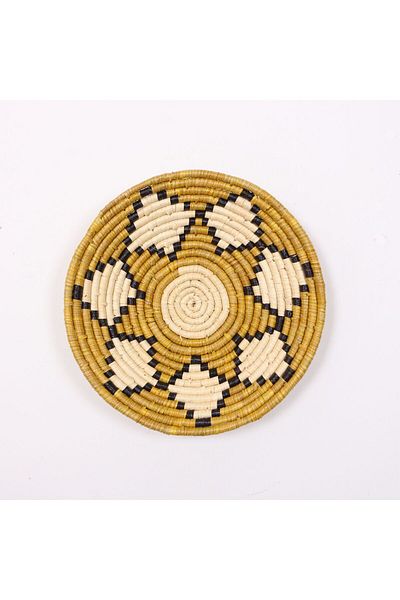 Mylamp HUYANA 40x9 εκ. Πιάτο τοίχου διπλής στρώσης Marine Wave