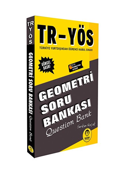 Tasarı Yayınları 2026/Tr Yös Geometri Soru Bankası