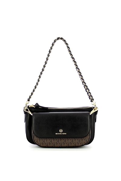 Michael Kors Brown/Blk Shoulder Bag For Women / Girls