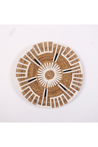 Mylamp Aspendos 60x14 cm Διάμετρος - Φυσικό Πιάτο Τοίχου Abaka