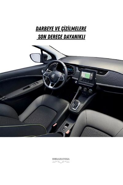UniqAnatolia Renault Zoe 2021-2022 - 7.3 Inc Navigation and Multimedia Compatible Nano Screen Protector