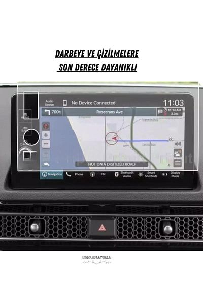 UniqAnatolia Honda Civic Executive Plus 2024 - Navigation and Multimedia Compatible Nano Screen Protector