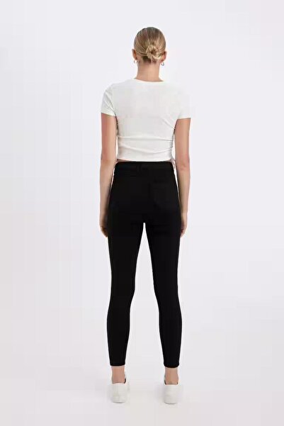 DeFacto Jegging Yüksek Bel Bilek Boy Dar Paça Basic Pantolon B7498AXNM40