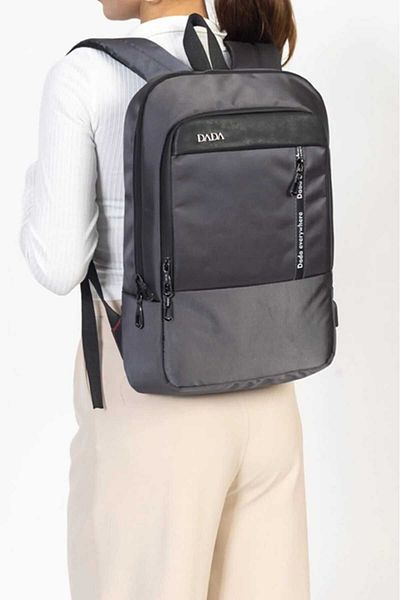Case Club Dada Slim Laptop Orthopedic Backpack 14-15,6 ιντσών με πλάτη και βάση