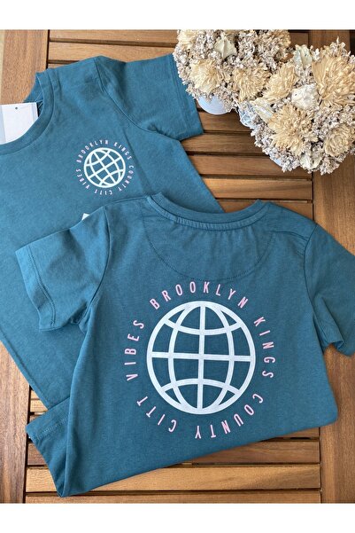 Baby Tricou din bumbac pentru băieți - Aden imprimat față și spate