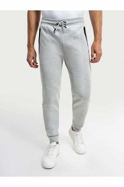 Loft Men's Gray Melange Sweatpants - Lf 2036308   M Tsu Cut