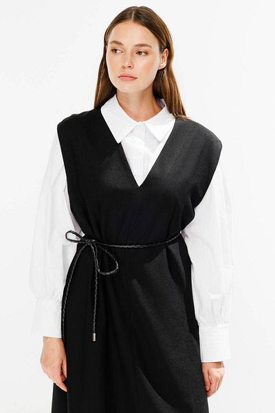 Hooopstore Μαύρο V-Neck Premium Gilet