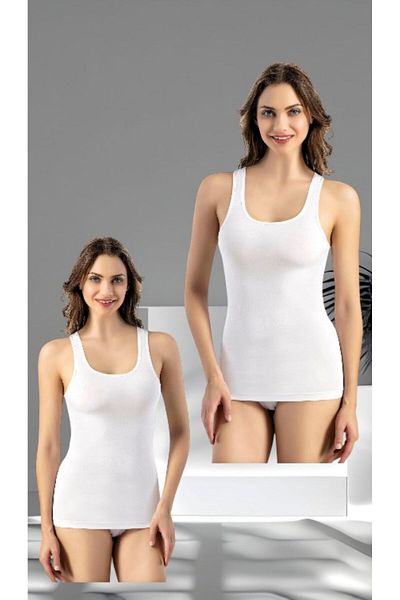 The Clover Women's Cotton Undershirt - Thick Strap, Combed Cotton, 6.0.Cl.Vr2.0Kt