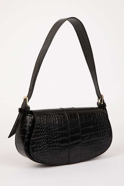 DeFacto Women's Faux Leather Crossbody Bag D5428Axns