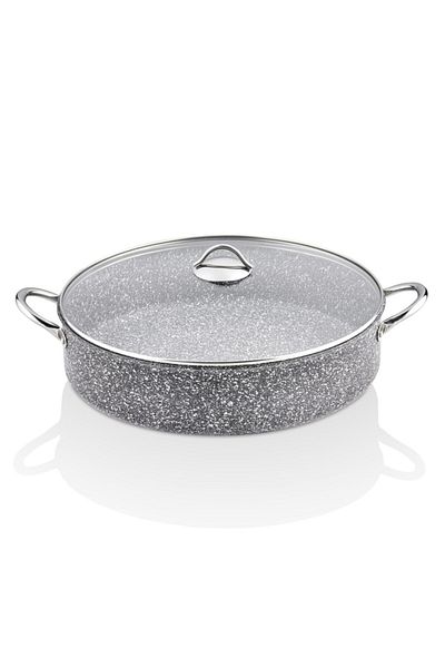 Taç Πλάκα Κατσαρόλα Ultra Granite 36 cm - Κορώνα με Μεταλλική Λαβή