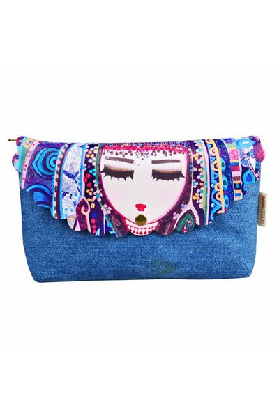Biggdesign Blue Water Small Bag by Canan Barber