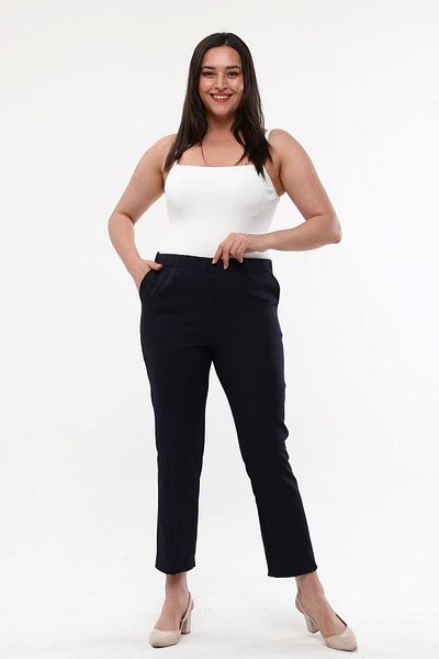 Mole İstanbul Narrow Leg Large Size Women's Trousers