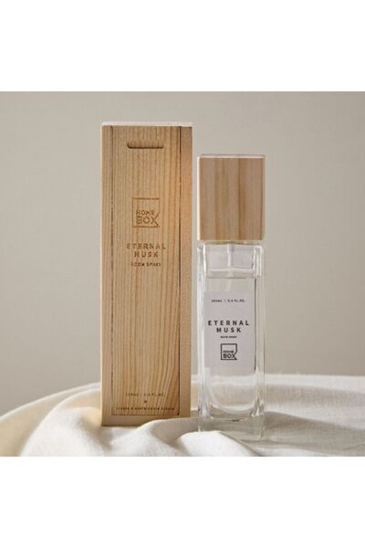 Home Box معطر الغرفة إيدن إيترنال مسك مع غطاء خشبي - 100 مل