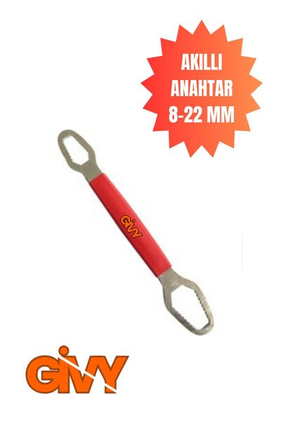 GİVY طقم مفاتيح بطارية 8-22 ملم