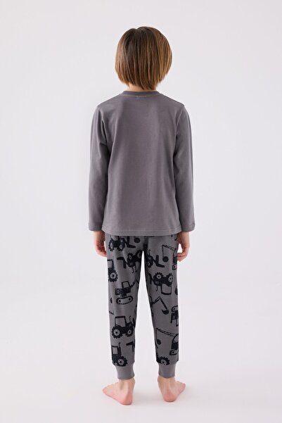 ROLY POLY робоча машина малюнок хлопчачий піжамний комплект