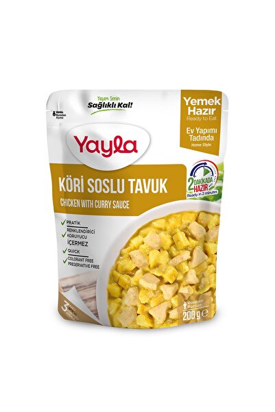 Yayla Yemek Hazır Köri Soslu Tavuk 200 gr