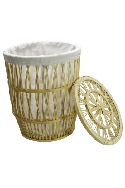 T.Concept Small Size Bamboo Basket - Decorative and Durable, Multi-Purpose (S)
