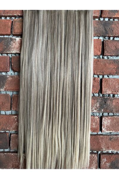 Suzan Gerçek Saç Dokusunda  Yarımay Çıtçıt Postiş Saç - Fön Uygulanabilir Suz...