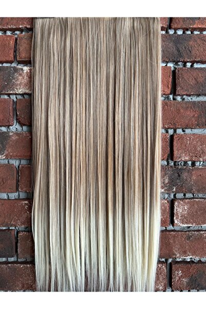 Suzan Gerçek Saç Dokusunda  Yarımay Çıtçıt Postiş Saç - Fön Uygulanabilir Suzan Peruk