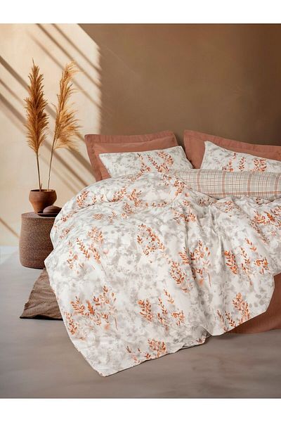 Cotton Box Комплект завивки Lamina Cinnamon за единичен пълнеж