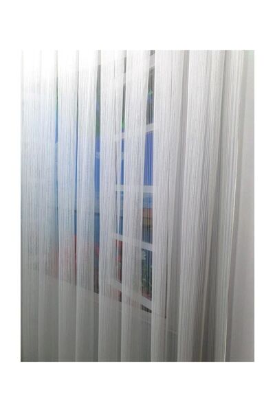 BBB Chain Rope Striped Modern Tulle Curtain 1 E 3 Pleated Et3001