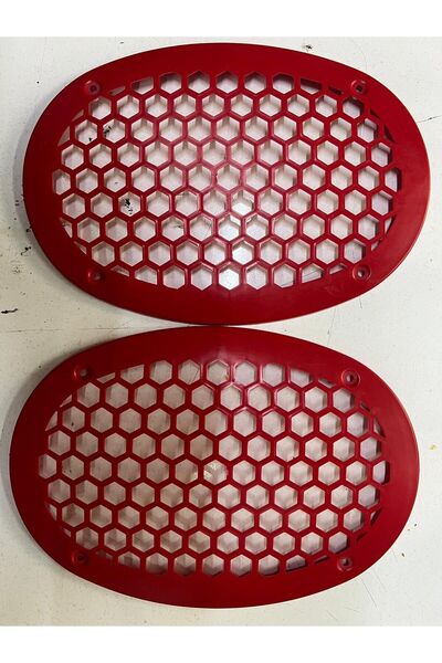 Bodur Sound MİDRANGE OVAL (KAYIK) HOPARLÖR KAPAĞI KIRMIZI