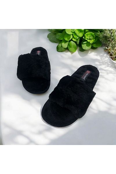 GEZER Winter Plush Slippers - Silent Sole