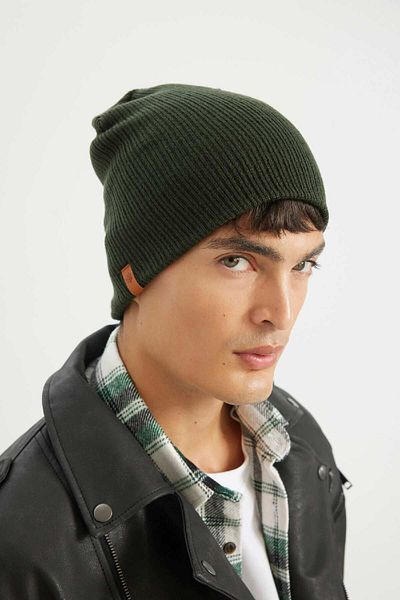 DeFacto Men's Basic Plain Knitwear Beret R6055Az24Wn