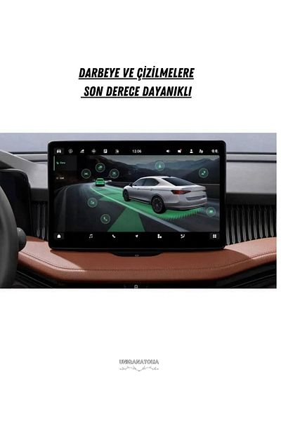 UniqAnatolia Skoda Superb 2024 Navigation and Multimedia Compatible Nano Screen Protector