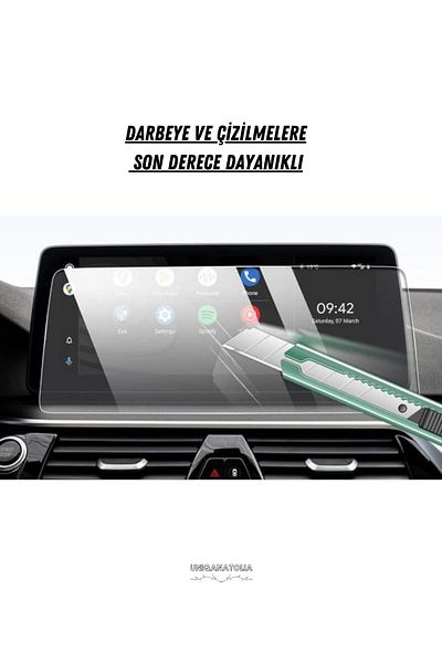 UniqAnatolia Bmw X4 2021 2022 Navigation and Multimedia Compatible Nano Screen Protector