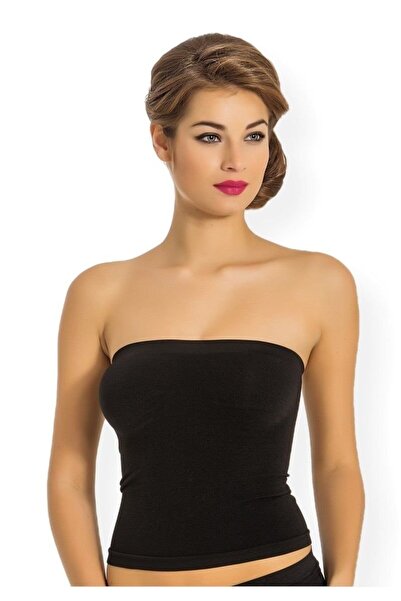 Genel Markalar İç Giyim Miss Fit Dikişsiz Silikonlu Uzun Straplez