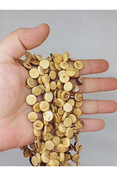 Yasamtohumu Hindistan Cevizi Kabuğu Ahşap Dizi Yassı Kesim 3*10mm (53054)