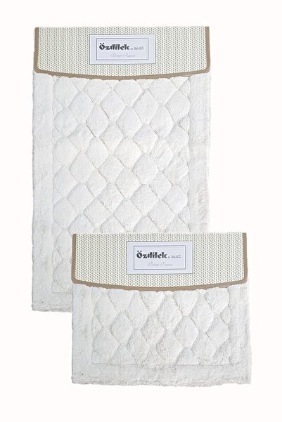 Özdilek Σετ Τουαλέτας Lux Cotton Özdilek - Εκρού Χρώμα