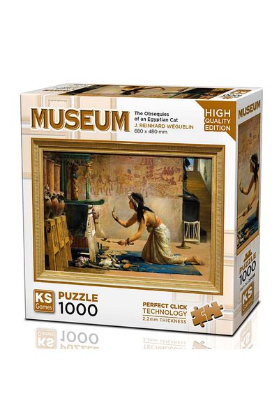 TOYFEST ألعاب KS - لغز قطة مصرية 1000 قطعة 20668